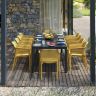 NARDI RIO 210 / NET 10 személyes Yellow minimalist Outdoor set