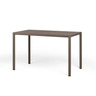 NARDI PIAVE TABLE 120x70 Brown design Complete outdoor tables