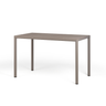 NARDI PIAVE TABLE 120x70 Taupe design Outdoor tables