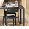 NARDI PIAVE TABLE 160x90 Antracit design Complete outdoor tables