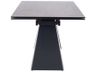 SI ALDO II Black design Indoor extendable dining table